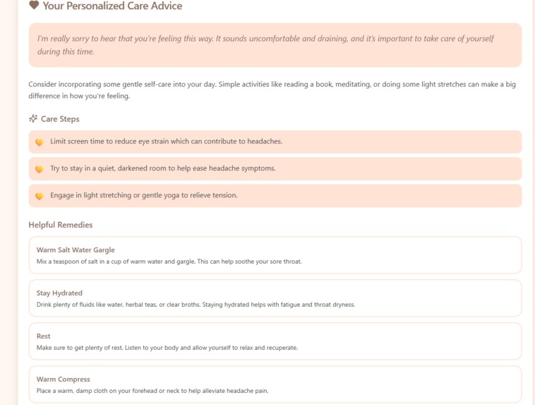 CareCompanion  – screenshot 1