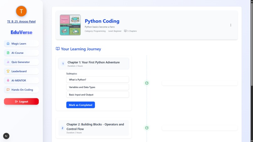 Eduverse  – screenshot 6