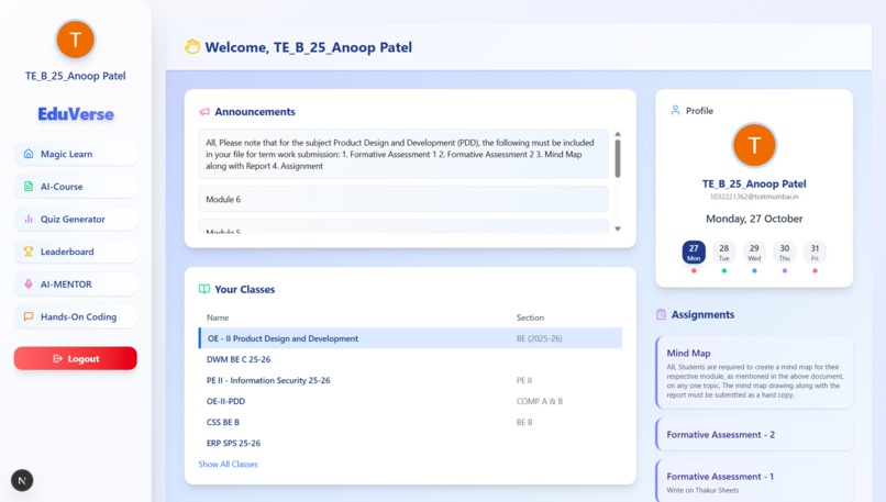 Eduverse  – screenshot 3