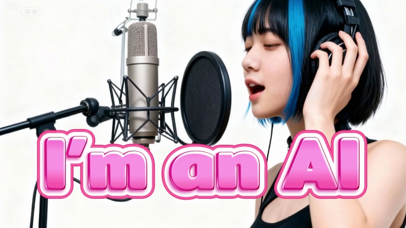 I’m an AI - CapCut AI Music Video – screenshot 1