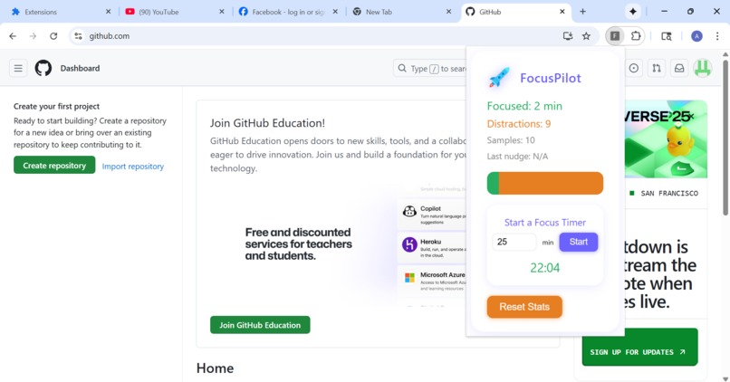 FocusPilot – screenshot 1