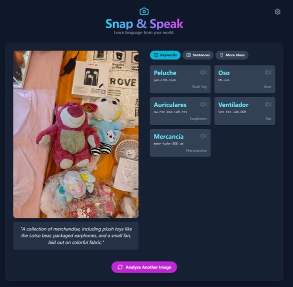 Snap & Speak – screenshot 2