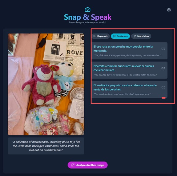 Snap & Speak – screenshot 4