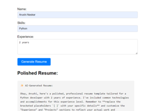 AI Resume Builder