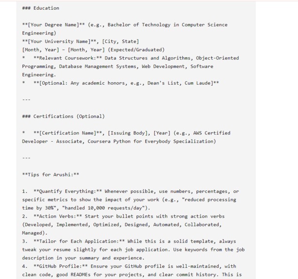 AI Resume Builder – screenshot 4