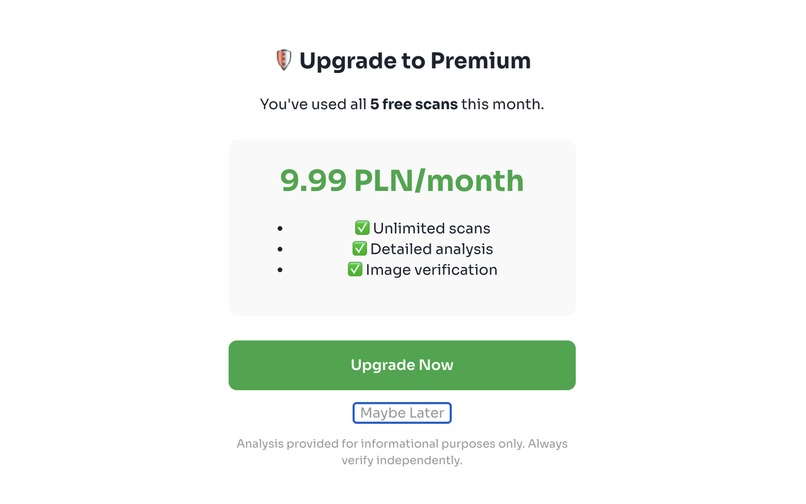 FraudBlok – screenshot 1