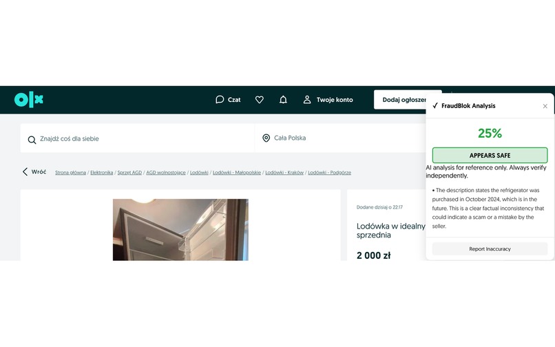 FraudBlok – screenshot 2