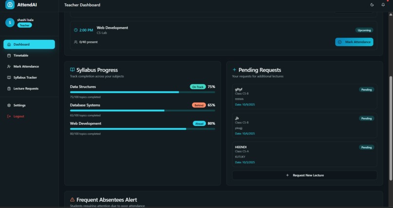 ATTEND AI – screenshot 2