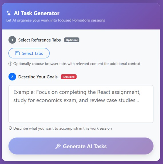 PomodoroAI - Mental Wellness and Productivity – screenshot 3