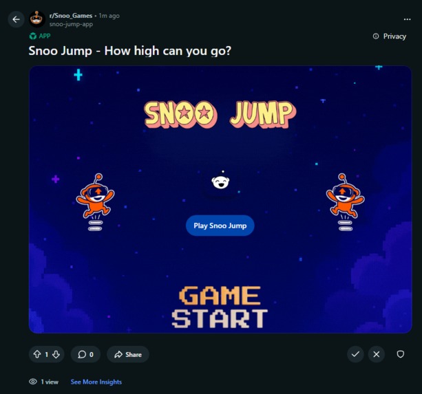 Snoo Jump – screenshot 2