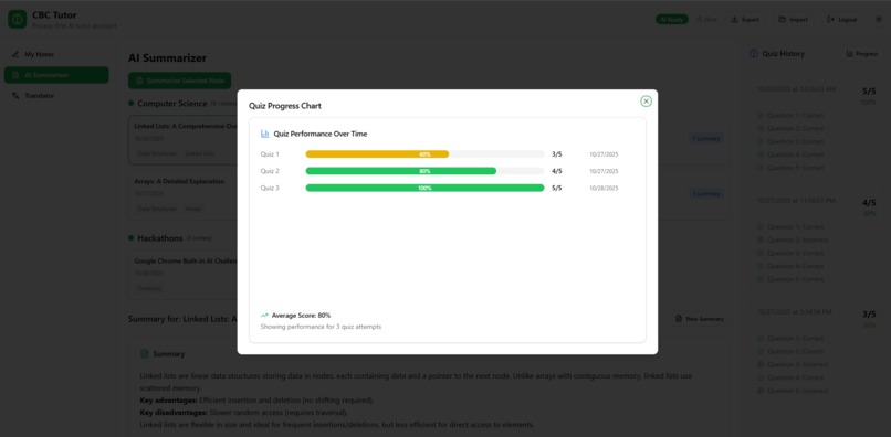 CBC Tutor – screenshot 2