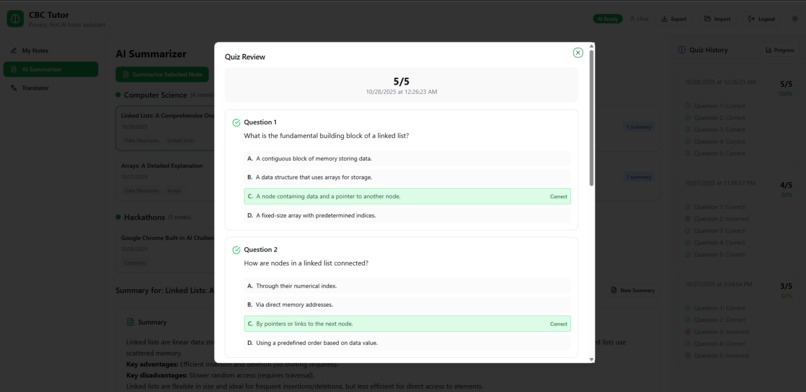 CBC Tutor – screenshot 3