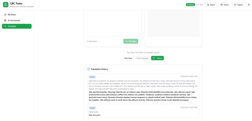 CBC Tutor – screenshot 6
