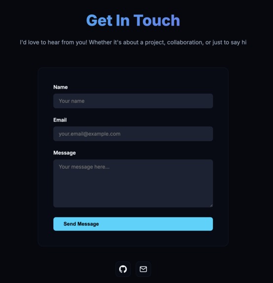 Portfolio – screenshot 4