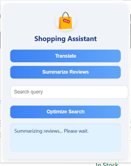 Shopping Assistant (AI) – screenshot 2