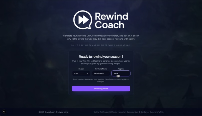 Rewind Coach – screenshot 2