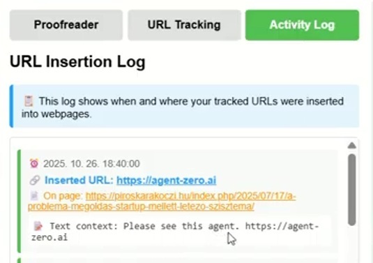 Tool for Guerrilla Online Marketers: Remembers & Proofreads – screenshot 1