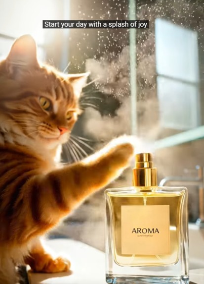 Aroma Perfume Advertisement  – screenshot 2
