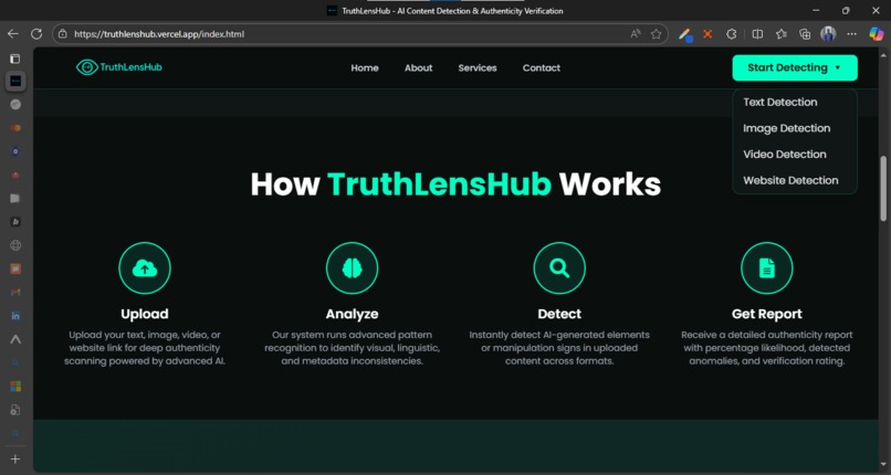 TruthLensHub – screenshot 3