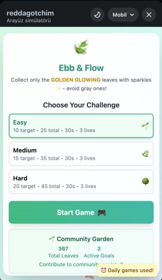 Ebb & Flow - Zen Leaf Collection Game – screenshot 1