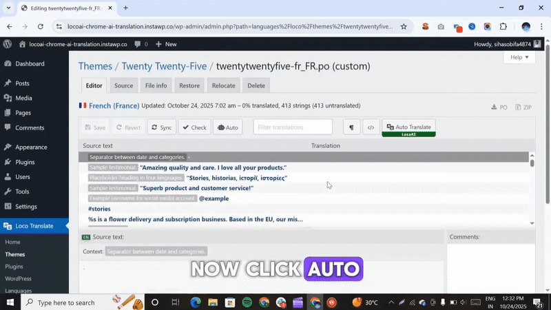 LocoAI – Chrome AI Auto Translator – screenshot 1