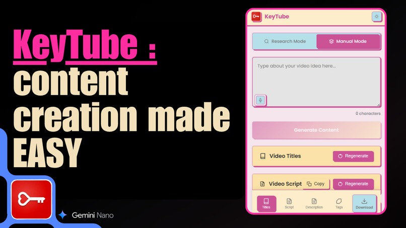 KeyTube ✨ – screenshot 1
