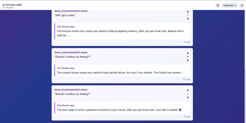 AI Fortune Telle – screenshot 2