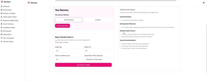 NariCare – screenshot 15
