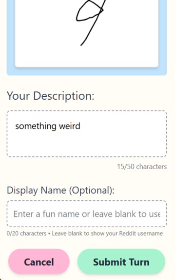 DRAWPHONE - Draw→Describe→Draw→Describe... – screenshot 8