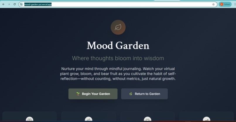 Mood Garden  – screenshot 1