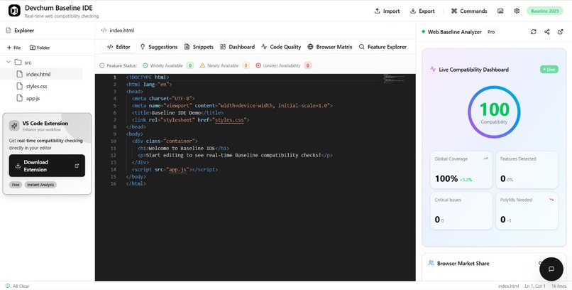 DevChum X BaselineGuard – screenshot 1