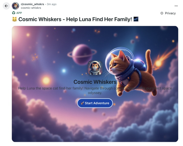 Cosmic-Whiskers – screenshot 1