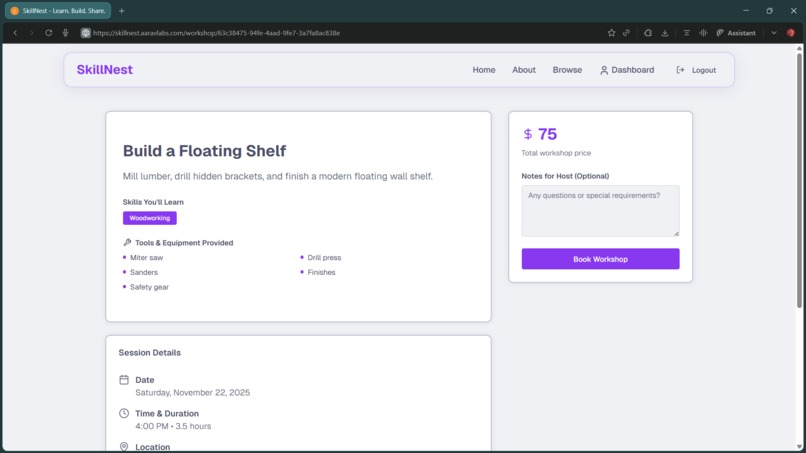 SkillNest – screenshot 6