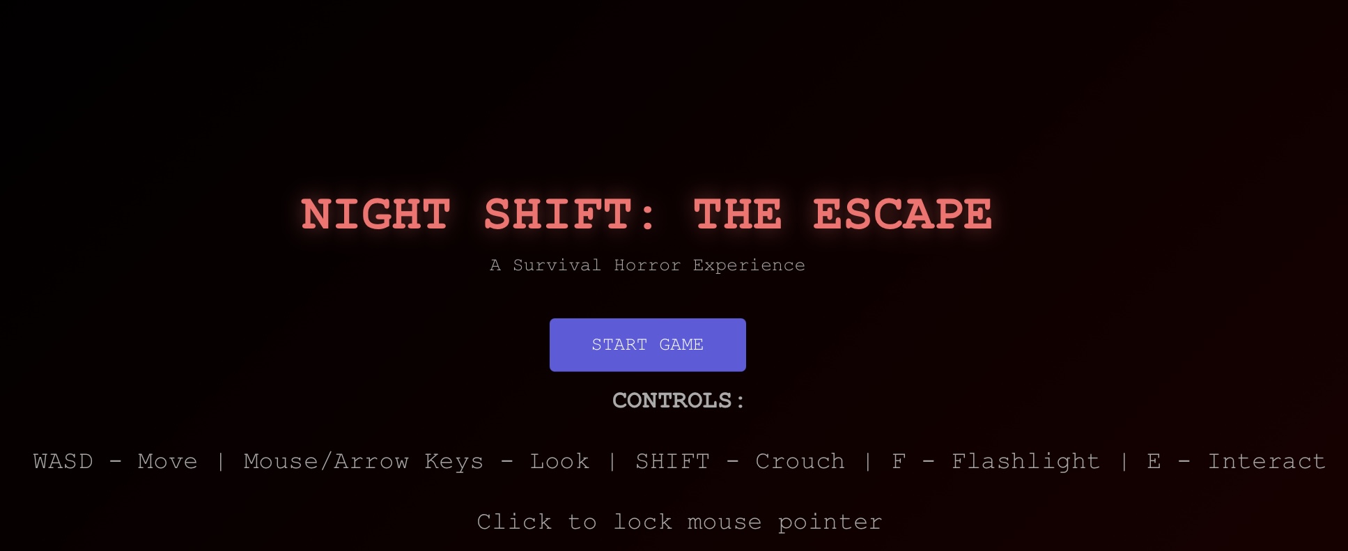 Night Shift: The Escape | Devpost