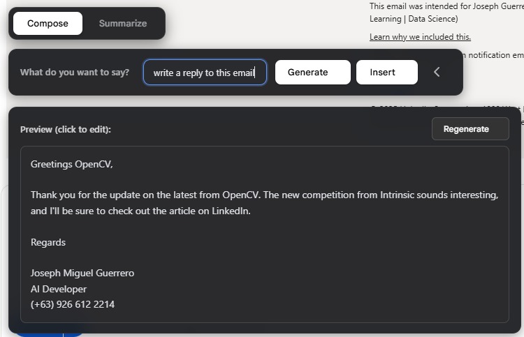 MailBot – screenshot 1