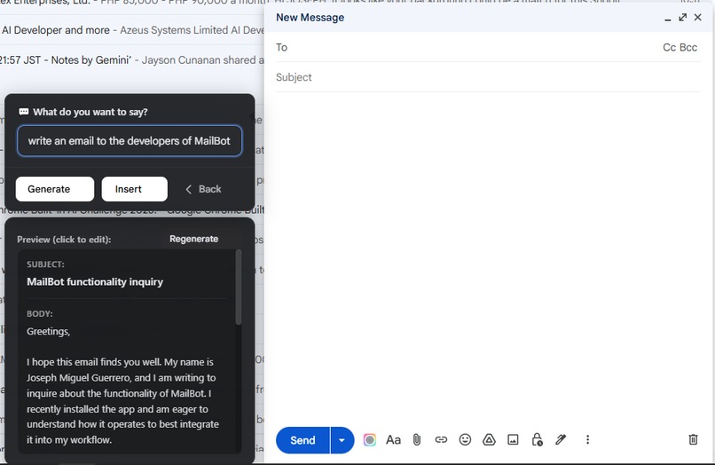 MailBot – screenshot 4