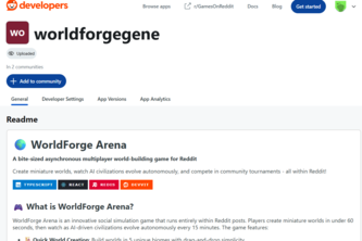 WorldForgeGenesisArena