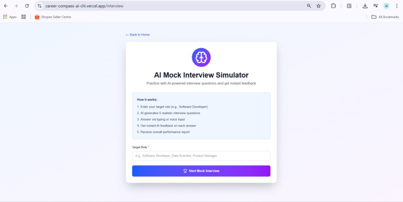 Career Compass AI – screenshot 5
