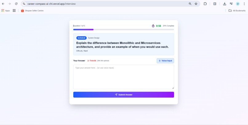 Career Compass AI – screenshot 6