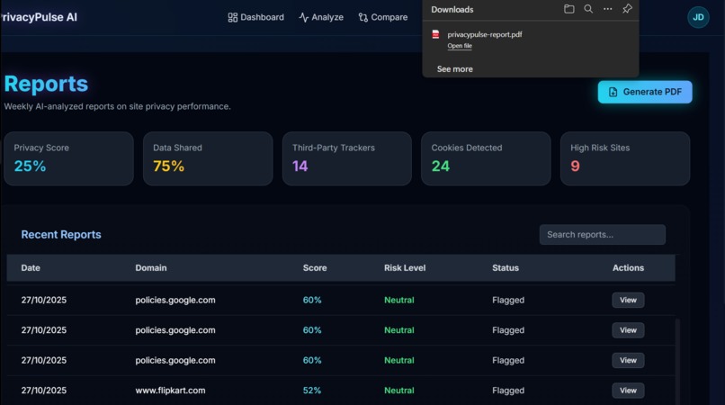 PrivacyPulse AI – screenshot 8