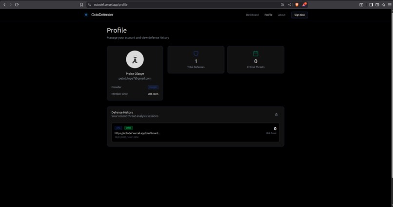 OctoDefender – screenshot 2