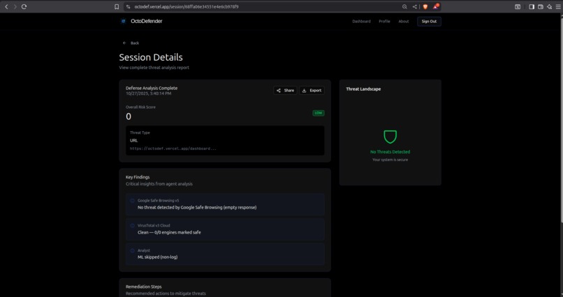 OctoDefender – screenshot 4