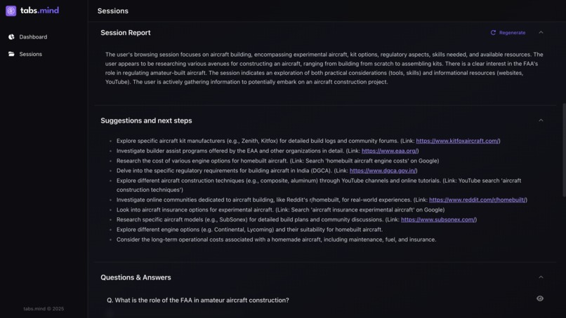 tabs.mind - From chaos to clarity – screenshot 5