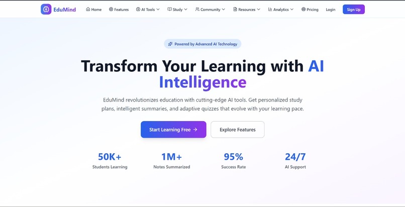 EduMind – screenshot 1