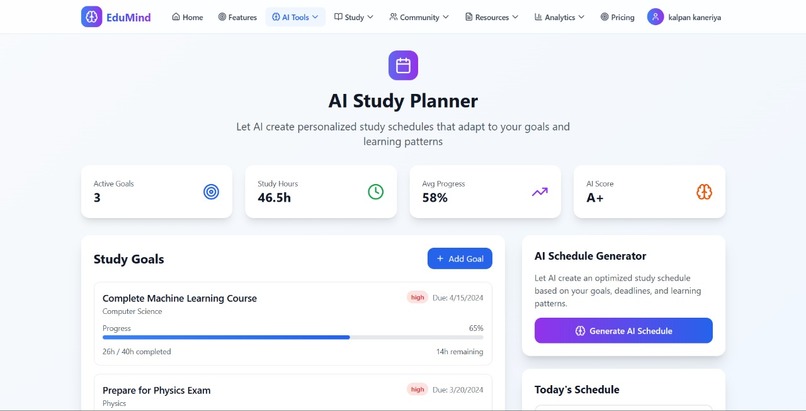 EduMind – screenshot 4