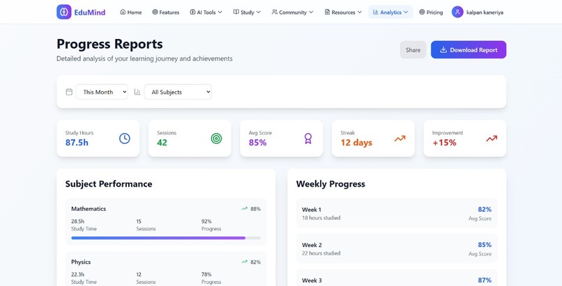 EduMind – screenshot 5