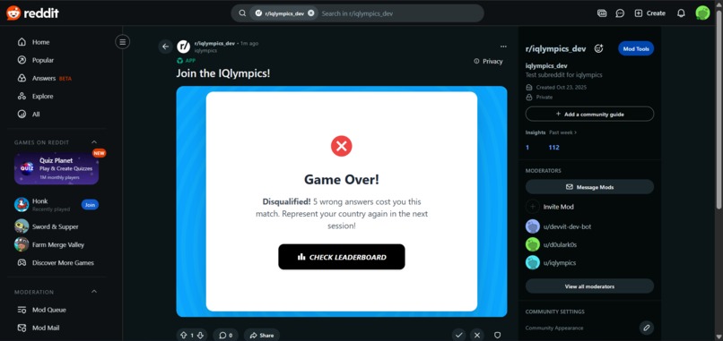 IQlympics – screenshot 6