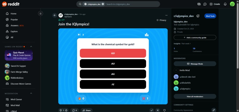 IQlympics – screenshot 3