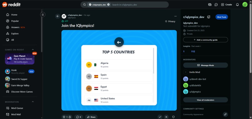 IQlympics – screenshot 4