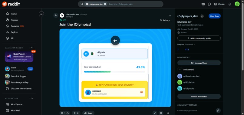IQlympics – screenshot 5